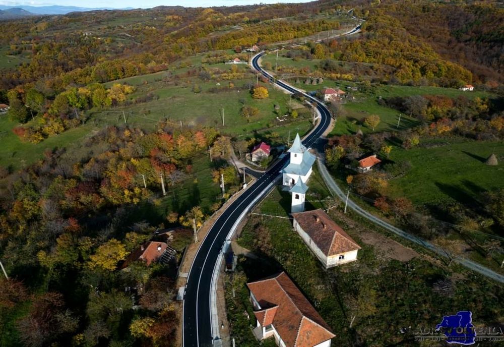 Drumuri modernizate în Mehedinti cu bani europeni