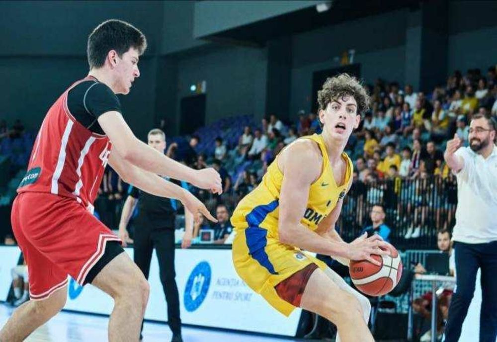 NAȚIONALA U20 A ROMÂNIEI, ÎN SEMIFINALE LA CAMPIONATUL EUROPEAN DE BASCHET DIVIZIA B