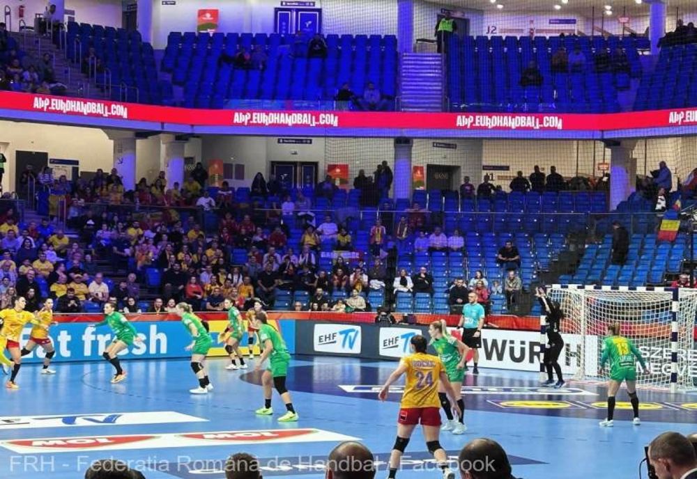 HANDBAL FEMININ: ROMÂNIA - MUNTENEGRU 25-27, LA EURO 2024