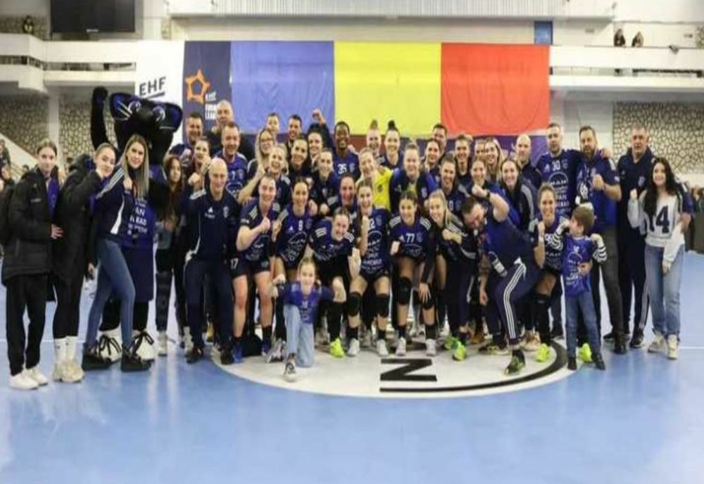 HANDBAL FEMININ: DUNĂREA BRĂILA A REUȘIT A TREIA VICTORIE CONSECUTIVĂ ÎN EHF EUROPEAN LEAGUE