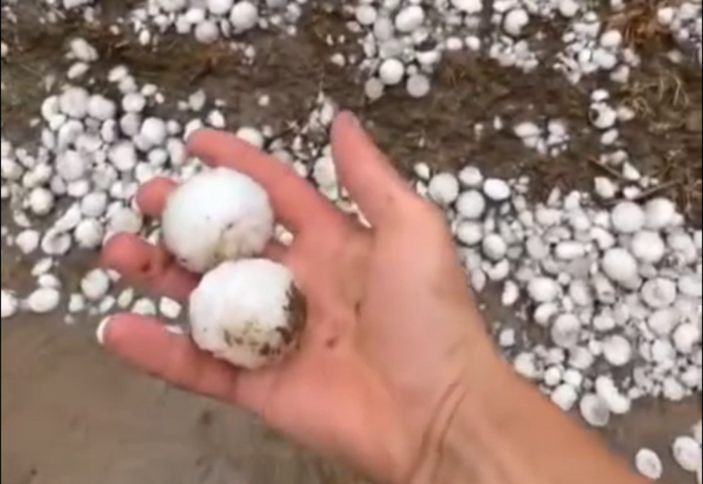 FURTUNA DEVASTATOARE CU GRINDINĂ URIAȘĂ LA BURILA MARE, MEHEDINȚI