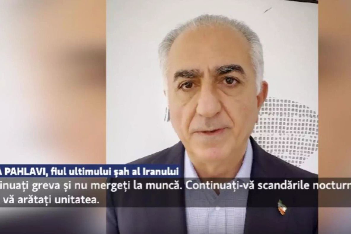 Fiul ultimului șah al Iranului, mesaj către popor