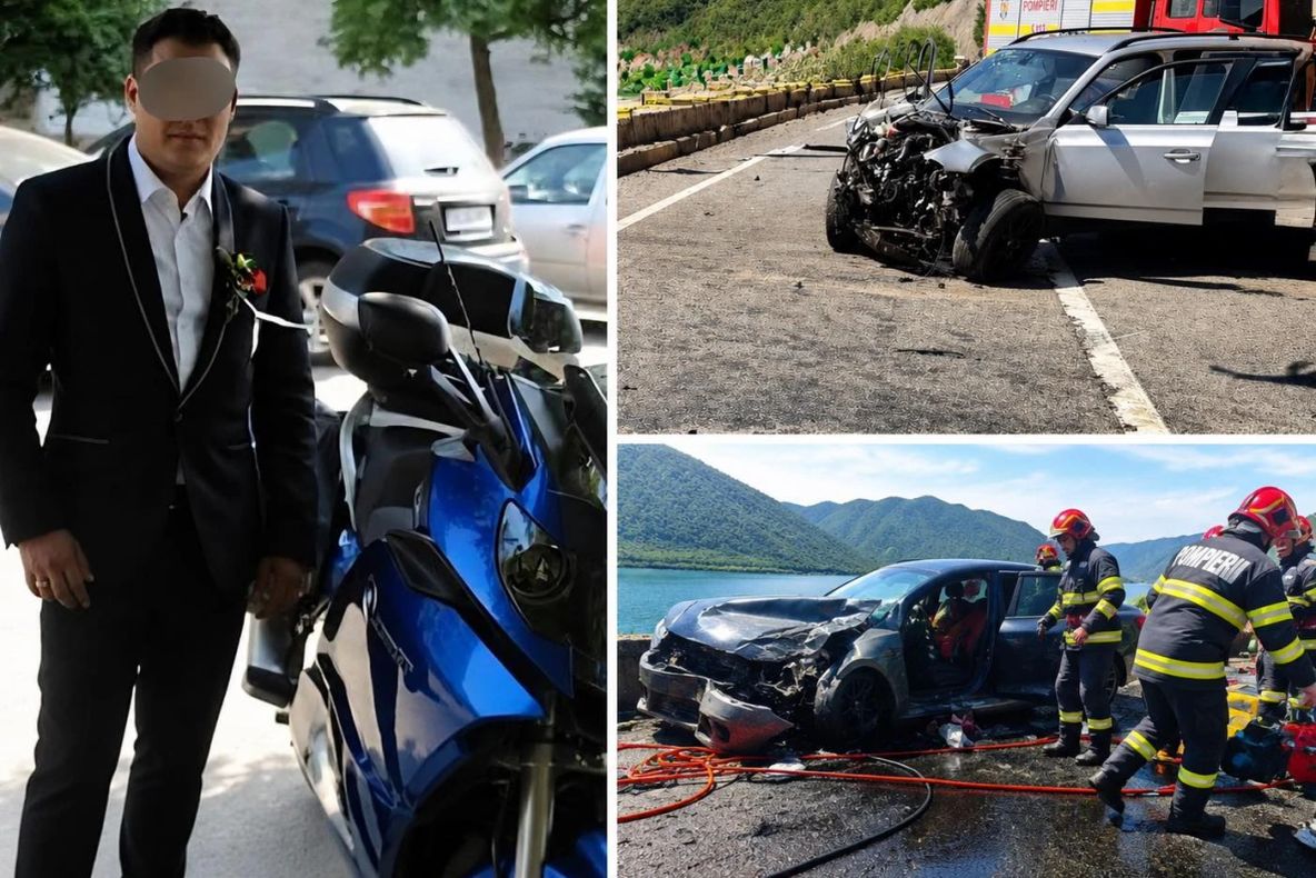 Detalii șocante: un polițist de 37 de ani, mort într-un grav accident pe DN6, în Mehedinți