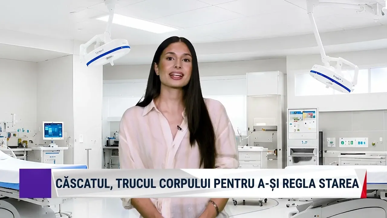 Realitatea Medicală cu Nicole Păcuraru: De ce căscăm?
