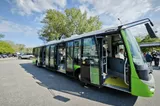 Două autobuze electrice în Severin