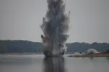  Miruţă: Stânca din apropierea braţului Bala a fost dislocată; s-au folosit 180 de kilograme de explozibil