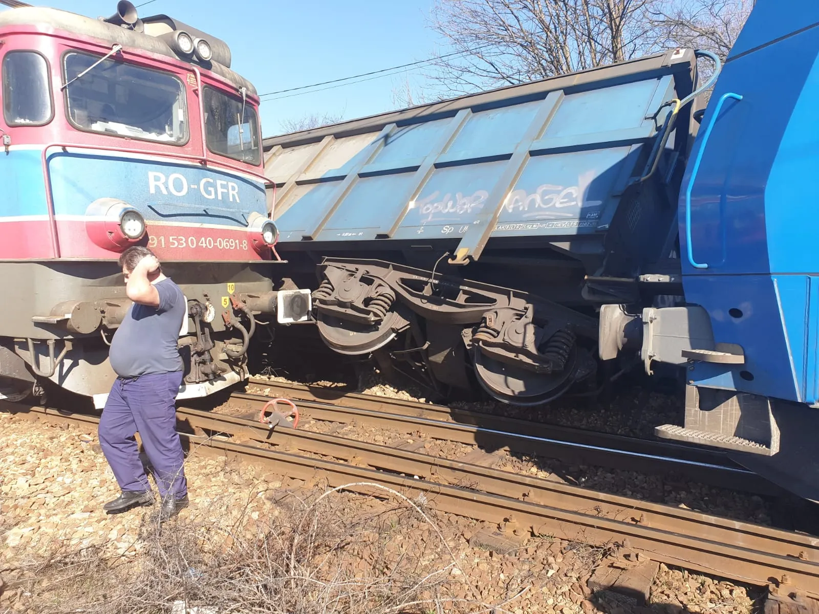 accident feroviar