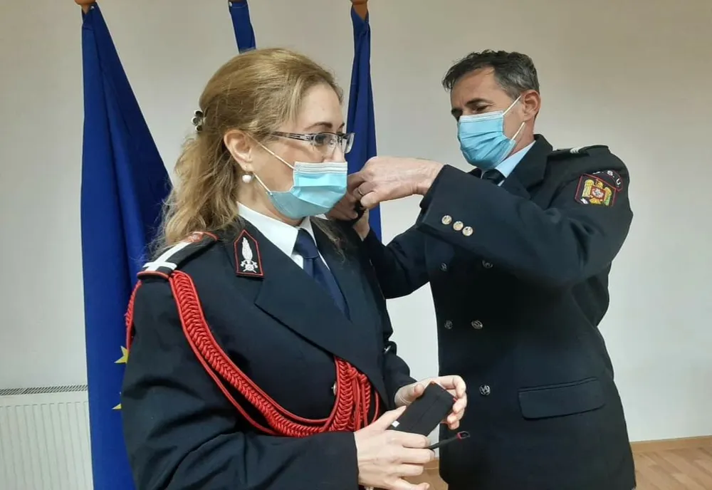 Pompieri mehedințeni avansați