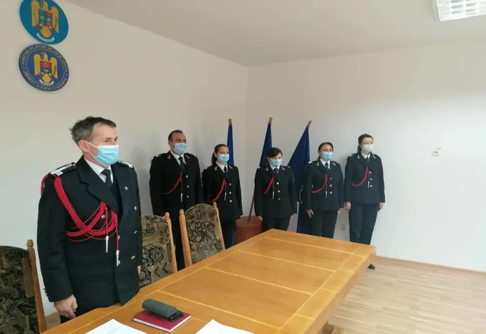 Cinci tineri s- au alăturat Inspectoratului pentru Situații de Urgență “Drobeta” al Județului Mehedinți