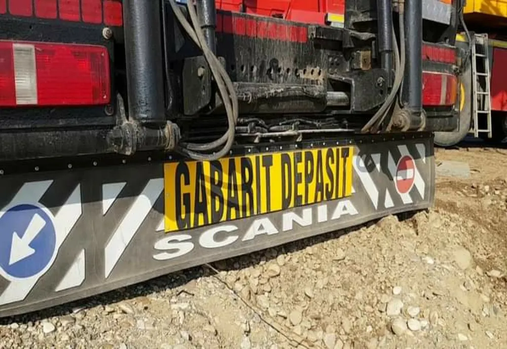 Transport agabaritic începând de mâine 