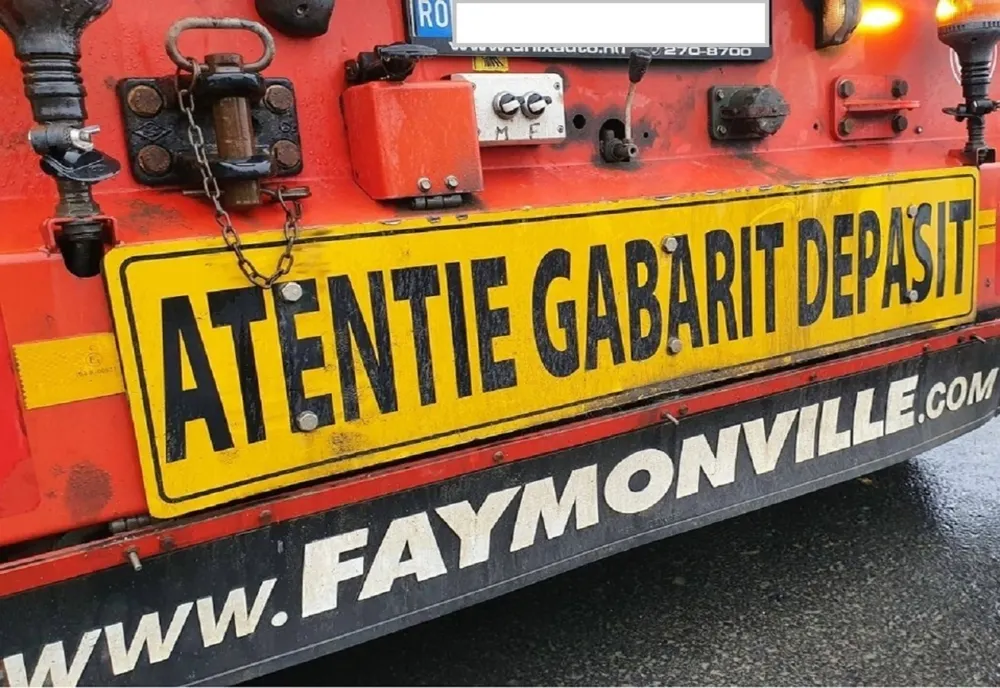 Restricții de trafic pentru desfășurarea unui transport agabaritic în această seară