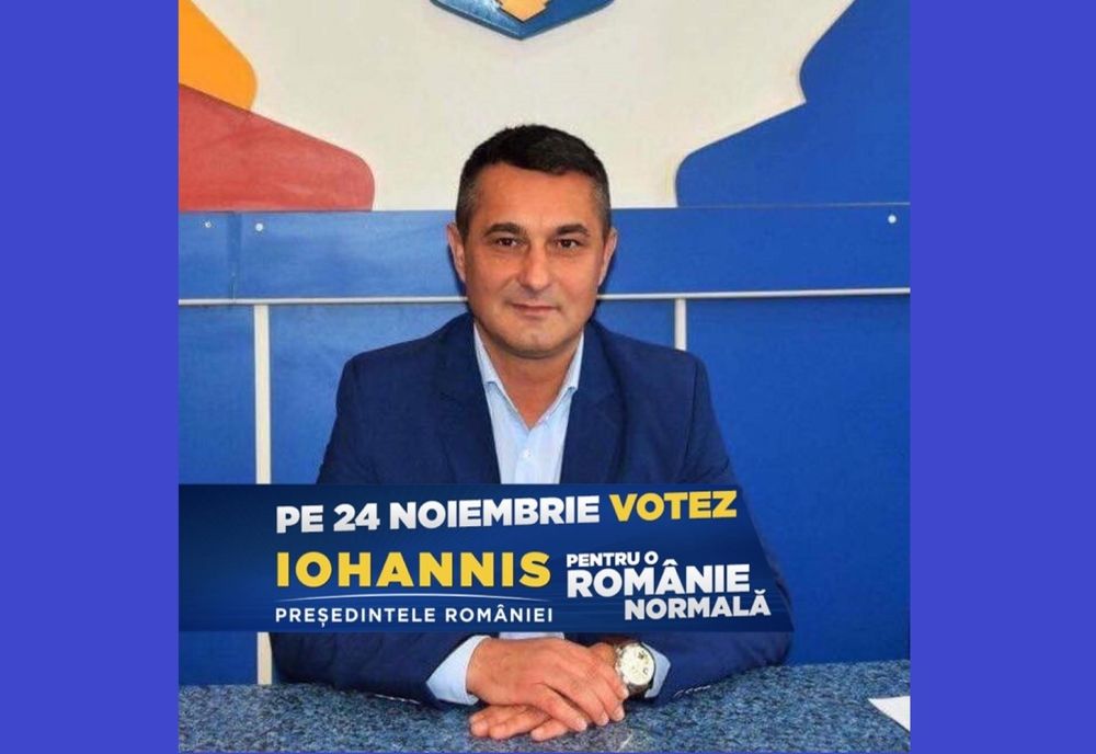 PRIMARUL CEL MAI PESEDIST DIN MEHEDINȚI FACE CAMPANIE PENTRU IOHANNIS
