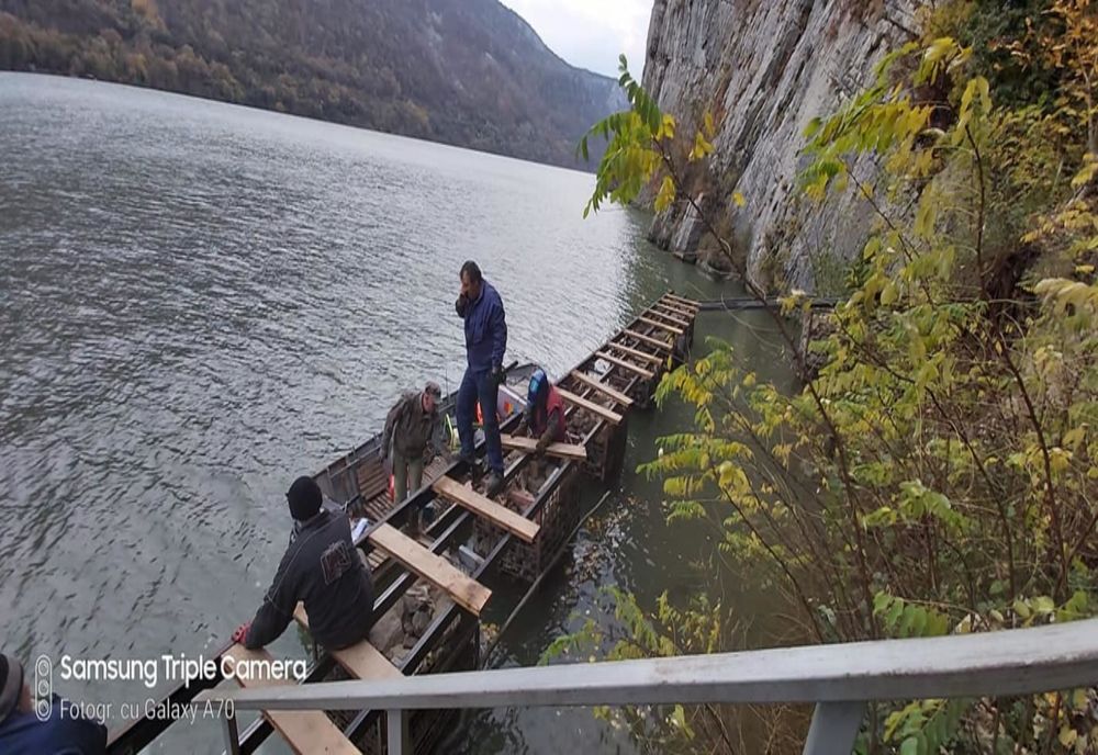 Parcul Natural Porțile de Fier pregătește infrastructura pentru următorul sezon turistic