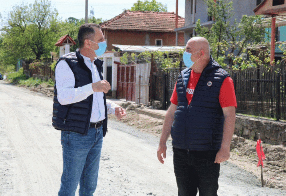Pandemia de coronavirus nu a afectat lucrările de modernizare a infrastructurii într-o comună din Mehedinți