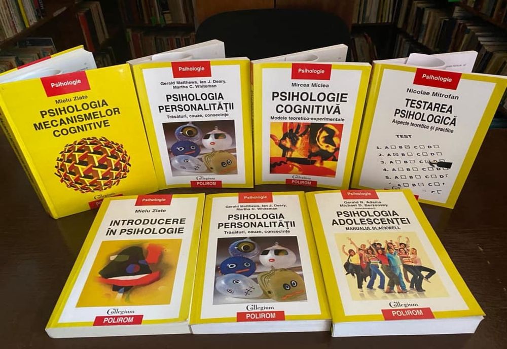 Noi cărți în domeniul psihologiei la Biblioteca Județeană 