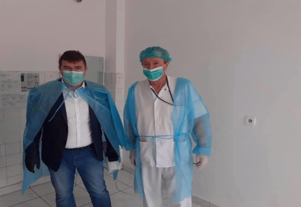 Focar coronavirus la Spitalul Județean din Drobeta Turnu Severin, condus de un medic pensionar