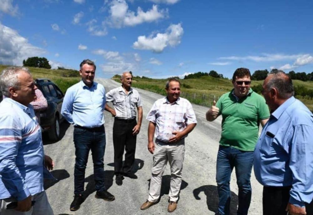 Asfaltări pe DJ 671A, Crăguiești, Ilovăț, Șovarna, Bala