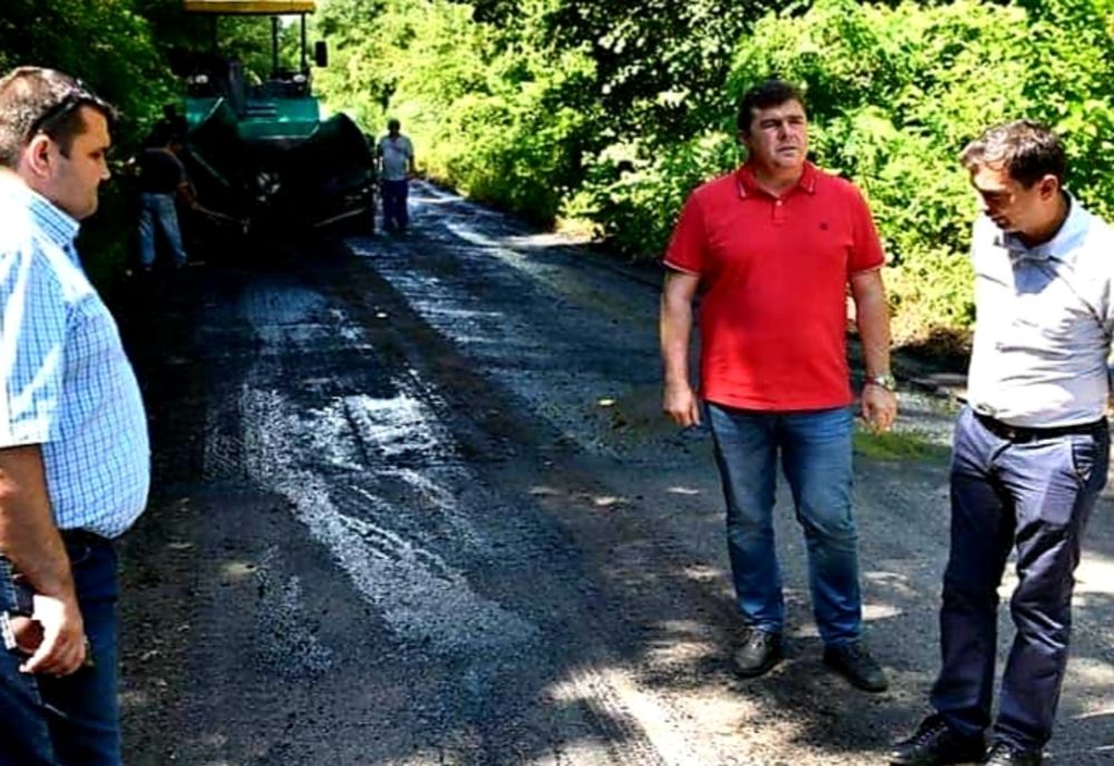 Reparații pe DJ 562 și DJ 564, între Scăpău și intersecția cu DN 56A (Stârmina)