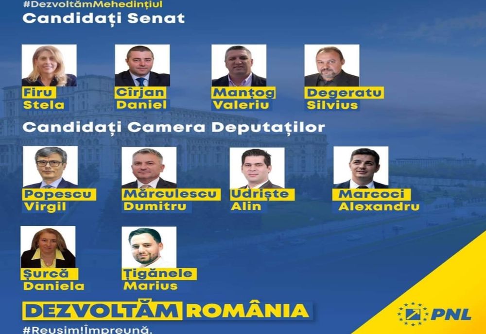 Liberalii mehedințeni au stabilit lista pentru alegerile parlamentare