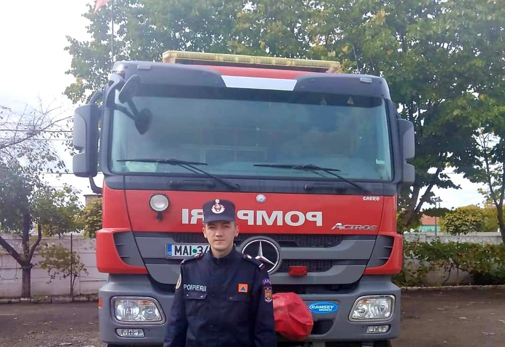 Sublocotenentul Antonie Gabriel numit la comanda Stației de Pompieri Strehaia