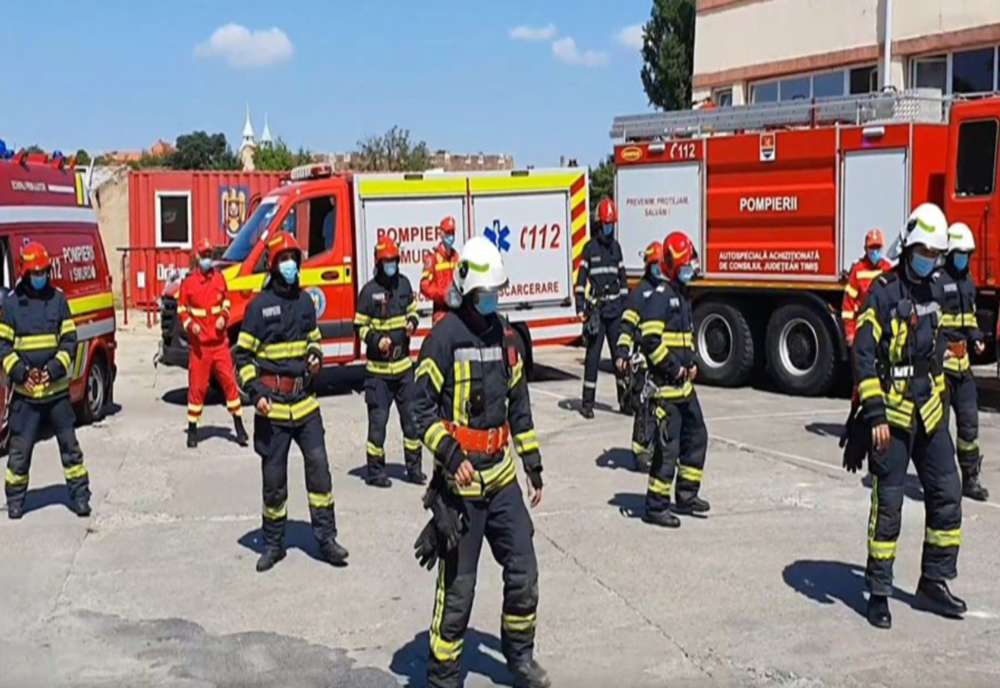 16 misiuni ale pompierilor în ultimele 24 de ore