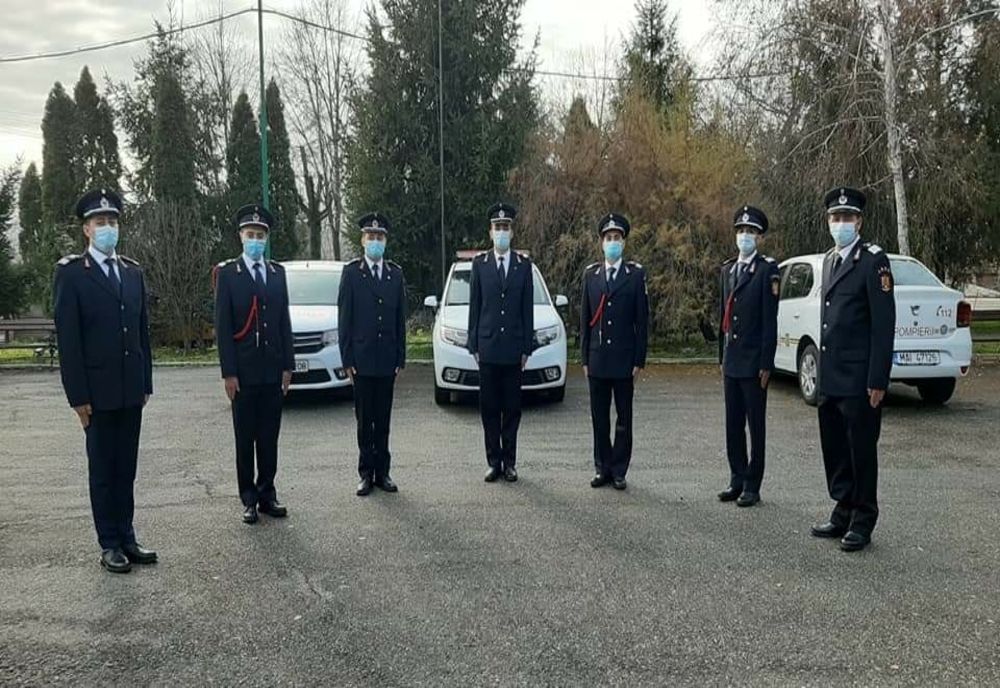 Ceremonial militar la ISU Mehedinți
