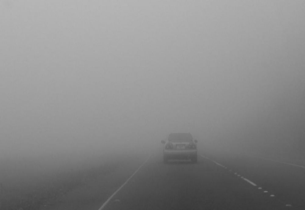 Avertizare cod galben de ceață