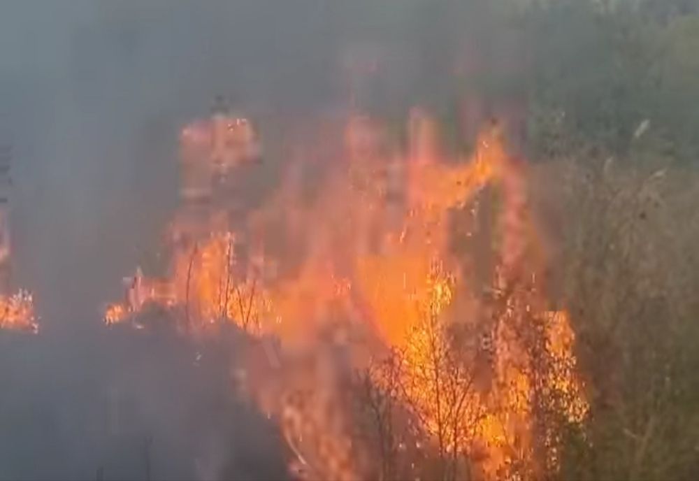 Peste 82 de incendii în câteva zile în Mehedinți
