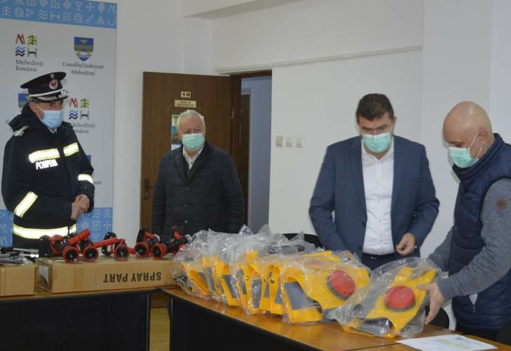 CJ Mehedinți: Mijloace de supraveghere și intervenție pentru echipajele de intervenție