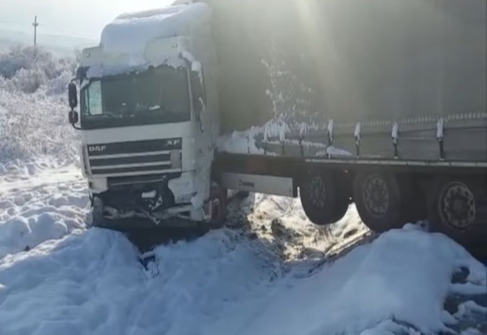 Trafic pe o singură bandă în Mehedinți, în această dimineață