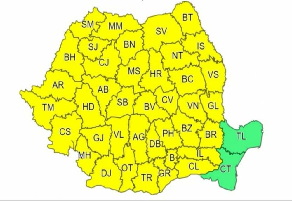 Vreme severă în Mehedinți