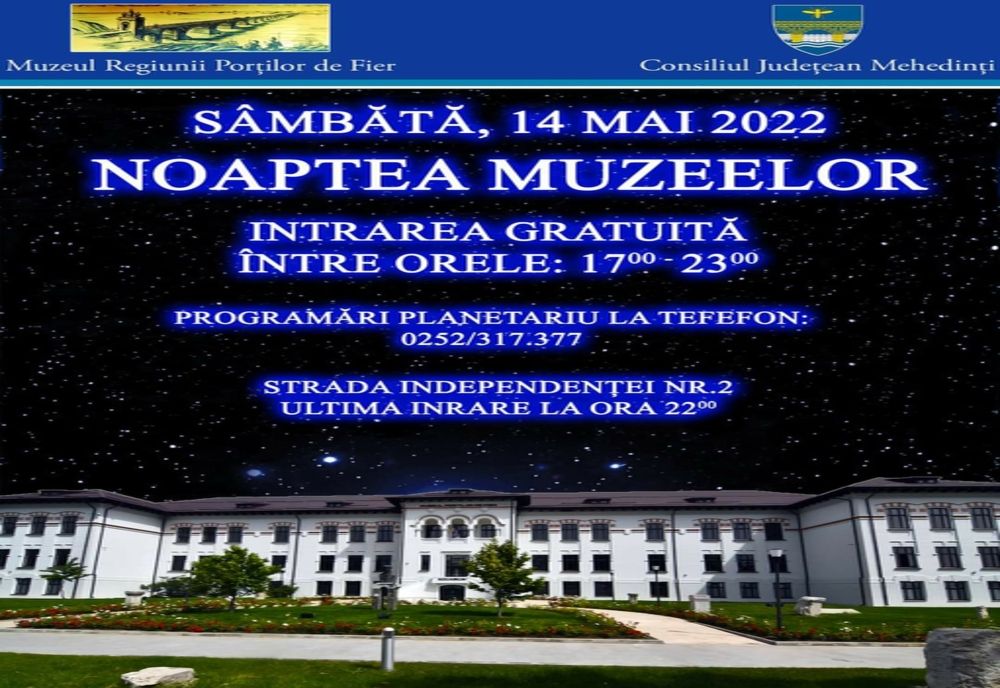 Se apropie Noaptea Muzeelor. Ce se întâmplă în Severin