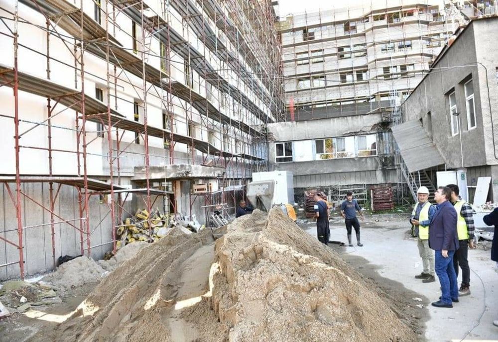 Lucrări de refacere la Spitalul Județean de Urgență din Severin