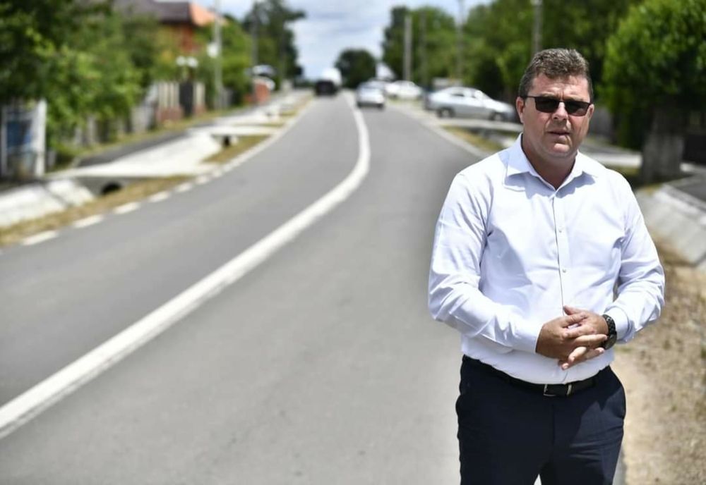 Un nou drum județean din Mehedinți reabilitat în cadrul Programului Național de Investiții “Anghel Saligny”