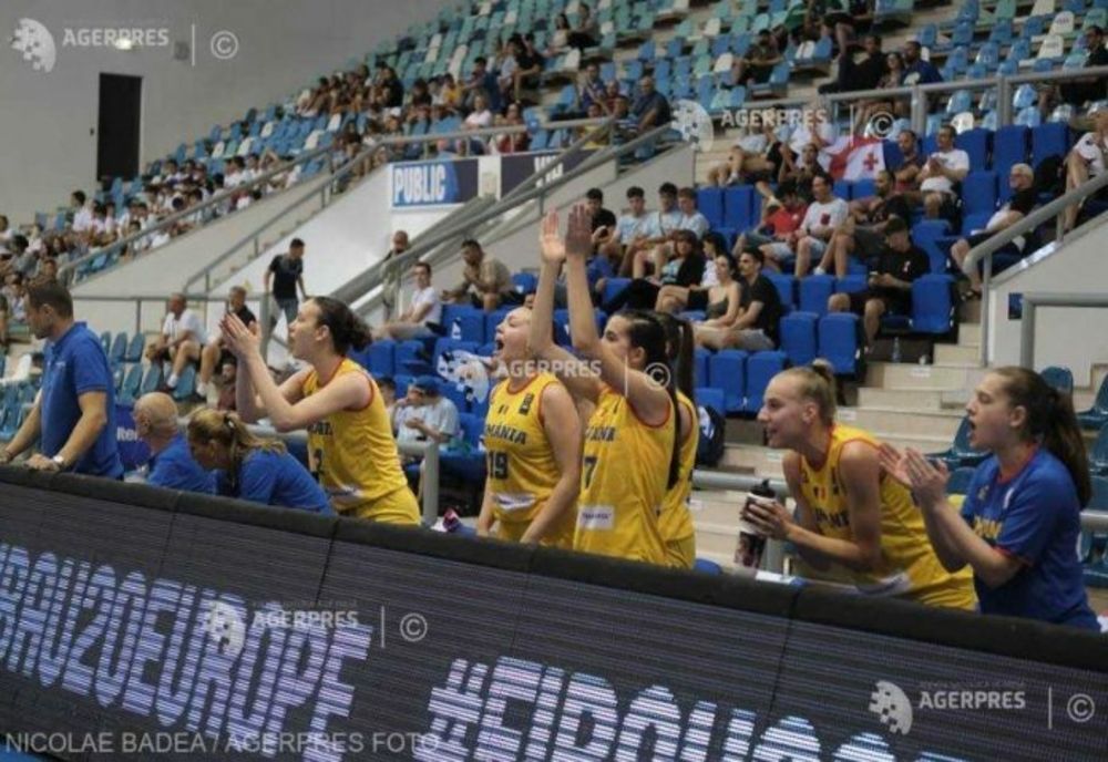 Baschet feminin: România va juca pentru locurile 5-6 la Europeanul Under-20