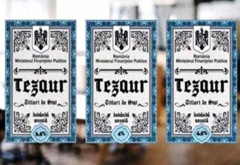 A OPTA EDIȚIE TEZAUR, LANSATĂ DE MINISTERUL FINANȚELOR, CU DOBÂNZI NEIMPOZABILE DE PÂNĂ LA 7,85%