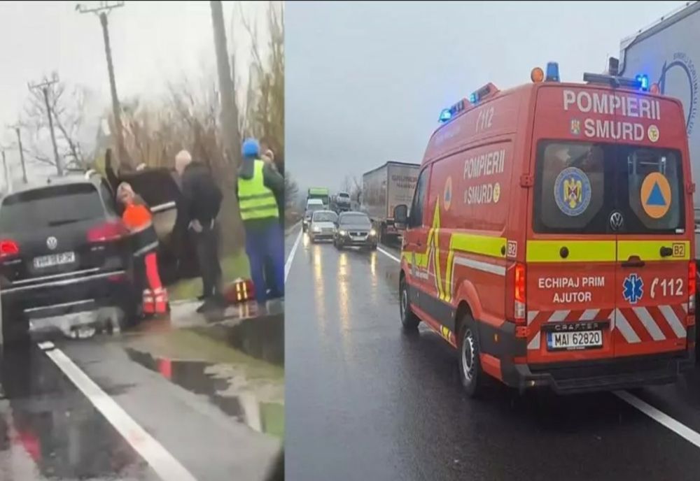 Scene TERIBILE în trafic. Un primar din Mehedinți a făcut stop cardiac și a murit în autoturism – VIDEO