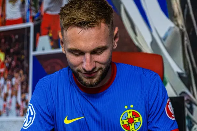 Denis Drăguș a dezvăluit ce l-a convins să semneze cu FCSB. Mesajul fiicei sale a fost decisiv
