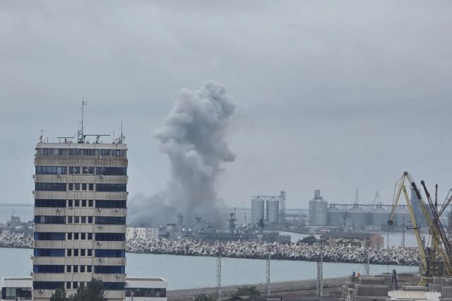 Poziția Kremlinului după explozia din Portul Constanța. Ambasada Rusiei indică Ucraina ca drept responsabilă