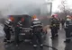 Incendiu la cabina unui tir