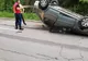 Femeie accidentată în fața bisericii din Pristol