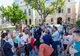 Protest în fața Prefecturii Mehedinți pentru fetiţa de 8 ani dată spre adopţie