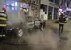 O maşină a luat foc pe o stradă din Turnu Severin. Ce au constatat pompierii