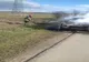 Mașină în flăcări pe DN56 A, în localitatea Salcia
