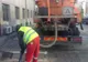 VIDEO Un muncitor a murit lovit de o vidanjă pe o stradă din Orșova