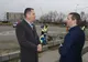 Prefectul Cristinel Pavel și viceprimarul Daniel Cîrjan au verificat stadiul lucrărilor de pe bulevardul Tudor Vladimirescu