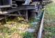 Patru vagoane ale unui tren au deraiat pe o linie industrială neelectrificată