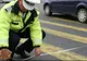 O mașină de valori s-a răsturnat în localitatea Hinova