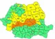 Nordul județului Mehedinți sub Cod Portocaliu