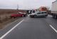 Două autoturisme s-au lovit pe DN 56A, la Recea